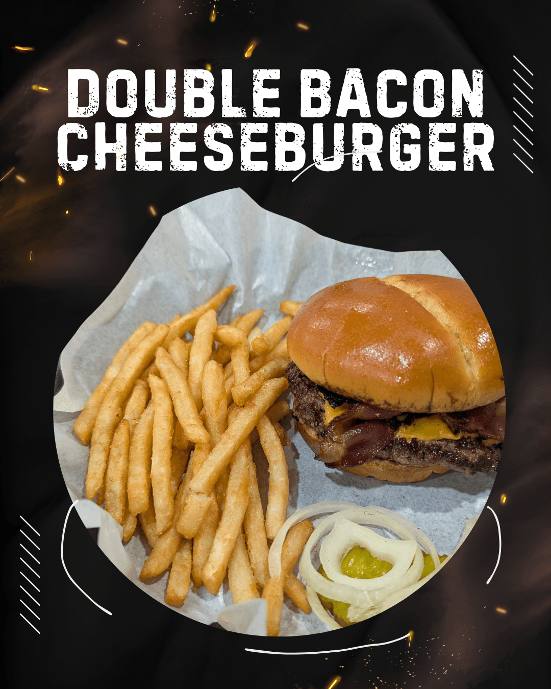 Double Bacon Cheeseburger